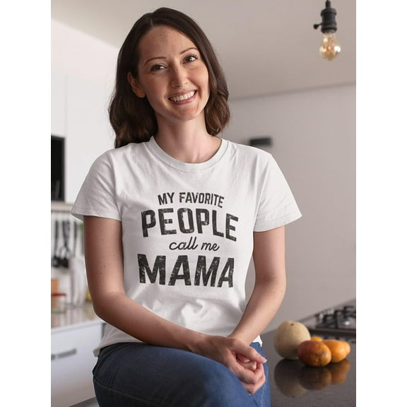 People Call Me Mama Women T-Shirt, Female x-Large