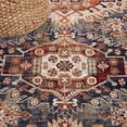 thumbnail image 6 of SAFAVIEH Vintage Persian Dervla Medallion Area Rug, Cream/Rust, 5'3" x 7'7", 6 of 8