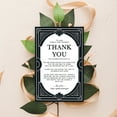 thumbnail image 4 of Koyal Wholesale Art Deco Wedding Thank You Place Setting Cards for Table Reception, Dinner Plates, 56-Pack, 4 of 5