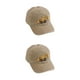 thumbnail image 3 of Gorra de béisbol Qarigey transpirable ligera para niños caqui 2Conjunto, 3 of 6