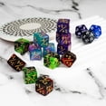 thumbnail image 4 of Juego de dados ORUNI Magic Counter 63 piezas con bolsa de terciopelo MTG TCG, 4 of 7