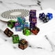 thumbnail image 4 of Juego de dados ORUNI Magic Counter 63 piezas con bolsa de terciopelo MTG TCG, 4 of 7