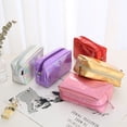 thumbnail image 3 of Makeup Pouch Multi-use Casual Splash Proof Clutch Toiletry Bag Cosmetic Pouch, 3 of 3