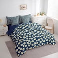 thumbnail image 3 of Homewish Floral Daisy 7-Piece Full Bedding Set - Chic Flowers Spring Garden, 3 of 8