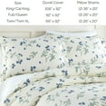 thumbnail image 6 of Myosotis Scorpioides Printed Cotton Duvet Set by SouthShore Fine Linens, 6 of 6