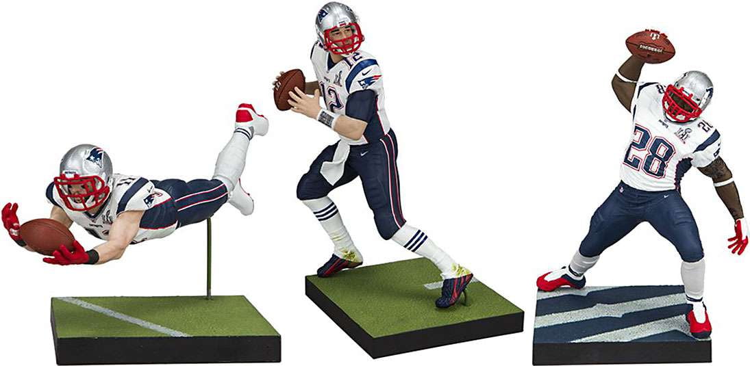 NFL レジェンズ フィギュア ニューヨークジャイアンツ 3体セット NFL 3-PACK: NEW YORK GIANTS