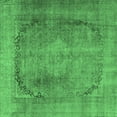thumbnail image 1 of Ahgly Company Indoor Square Persian Emerald Green Traditional Area Rugs, 4' Square, 1 of 4