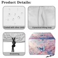 thumbnail image 7 of Xixirimido Butterfly Cherry Blossom Print Toaster Cover Toaster Oven Cover with Drawstring Toaster Appliance Dust Proof Cover for Kitchen Small Appliance Kitchen Accessories, 2 Slice, 7 of 7