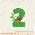thumbnail image 4 of Inktastic 2nd Birthday Jungle Monkey Childs Girls Toddler Dress, 4 of 5