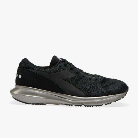 Diadora Men's Mythos MDS Running Shoes, Black/Silver, 9.5 D(M) US