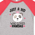 thumbnail image 4 of Inktastic Cute Panda for Girls Girls Toddler T-Shirt, 4 of 5
