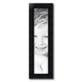 thumbnail image 2 of ArtToFrames 6" x 26" Satin Black Reverse Step Picture Frame, 6x26 inch Black Wood Poster Frame (WOM-1419), 2 of 7