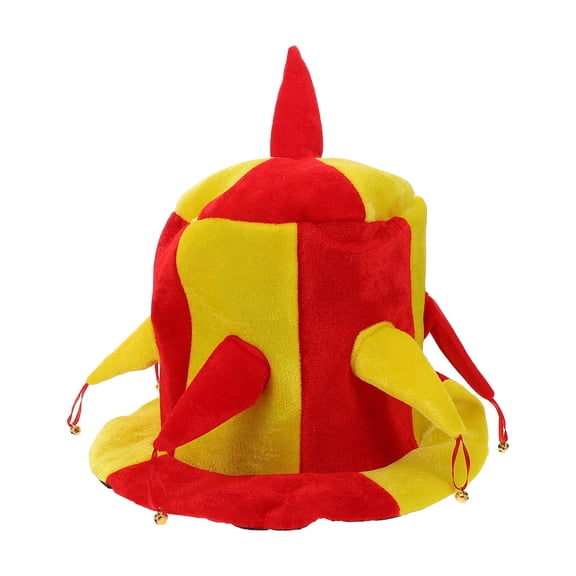 TABLZONE Funny Clown Hat for Adult Party Decorations Made of Woolen Felt One Size Fits Most Adults and Teens