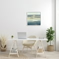 thumbnail image 2 of Stupell Industries Abstract Tranquil Nautical Sunrise Reflection Grey Blue, 24 x 24, Designed by Lisa Ridgers, 2 of 7