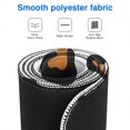 thumbnail image 3 of Long Mouse Pads for Desk,Black and Orange Of Leopard Print Desk Mats on Top Of Desks, Desk Mouse Pad Extra Large with 3mm Non-Slip Base and Stitched Edge for Gaming,Office,Work,Home 47.3"x23.6", 3 of 6