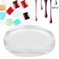 thumbnail image 4 of 50pcs Glass Nail Gel Polish Color Display Card Transparent Nail Polish Color CardRound, 4 of 5