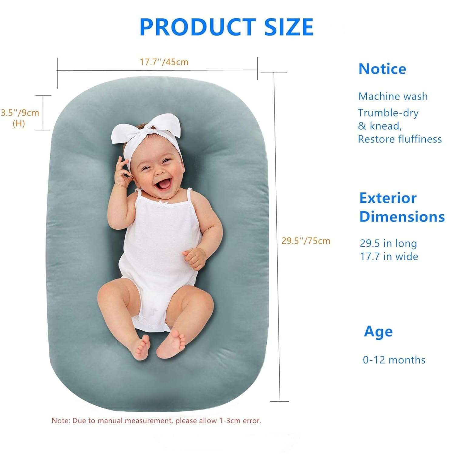 Boys and Girls Stretch Recliner Pillow, Alphabet Recliner Pillow, Snug Removable Sofa Cushion, Super Soft Fit