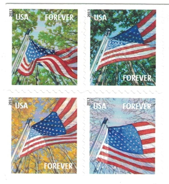 Buy USPS A Flag for All Seasons Forever Stamps Book of 20 Postage