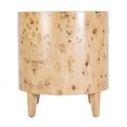 thumbnail image 3 of Butler Specialty Company Billie Burl Wood End Table - Light Burl, 3 of 6