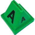 thumbnail image 2 of Global Industrial Lettered Cones A-Z Green, 2 of 4