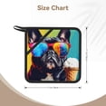 thumbnail image 3 of Pofeuu Rainbow Bulldog Sunglasses Print Silicone Trivet Mats,Silicone Hot Pads for Kitchen, Silicone Trivets for Hot Pots and Pans, Silicone Hot Pad, 3 of 8
