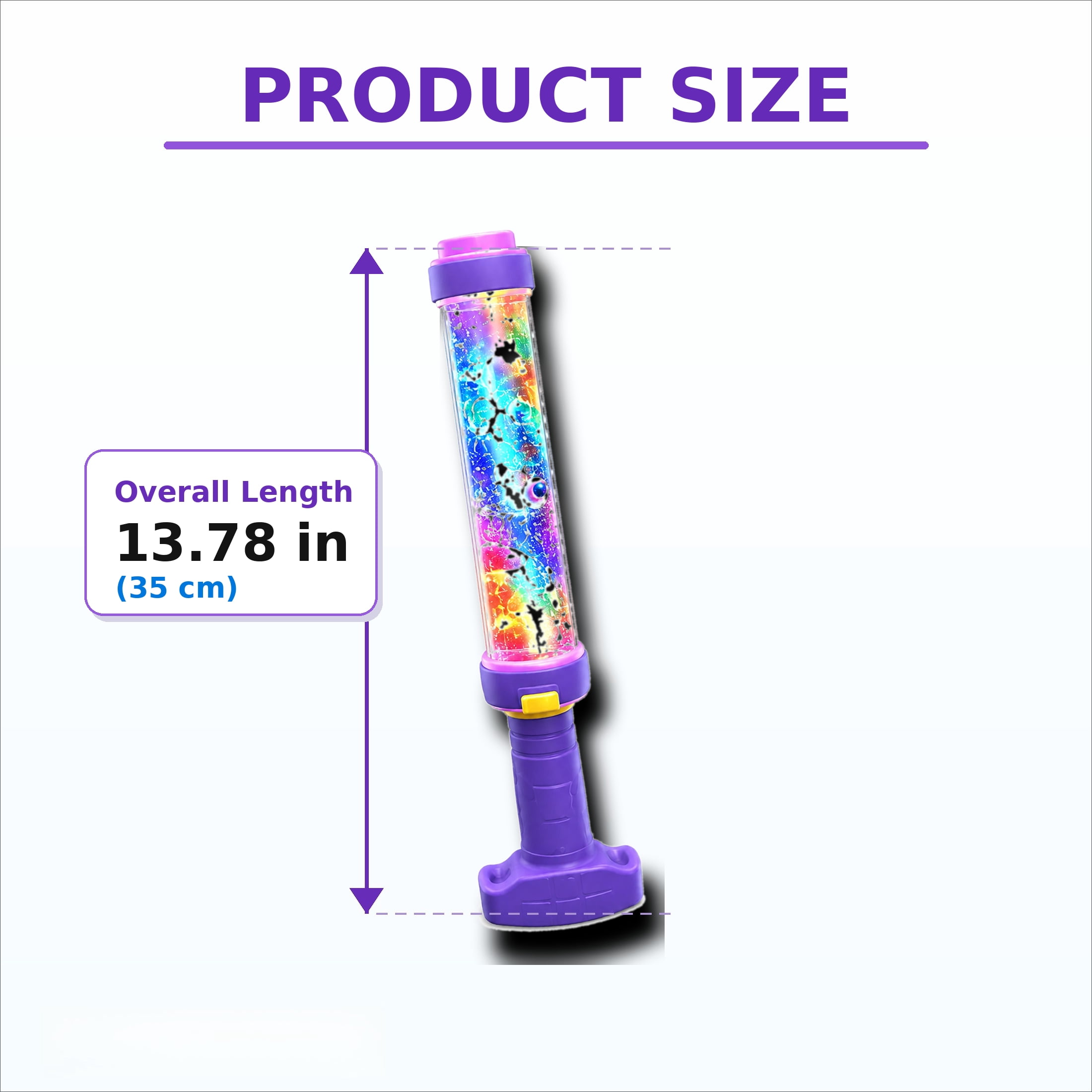 Glowing Rainbow LED Water Blaster, Automatic Electric Water Gun with Multicolor Lights, Pool & Beach Toy