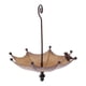 thumbnail image 2 of Bandeja de Comedero de Pájaros Colgante de Metal | Bebedero de colibrí a prueba de lluvia en forma de paraguas | Decoración de jardín de baño de pájaros de hierro para exteriores | Colgante duradero, 2 of 9