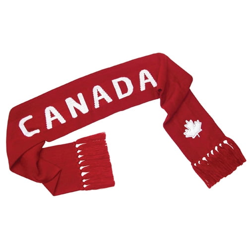Get Red Canada Scarf