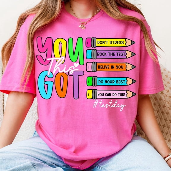 Bruh You Got This Teacher T-Shirt, Test Day Shirt, You’re More Than a Test Score Tee, Summer Teacher Shirt, Teacher Test Day Tee, Summer Design Tee