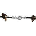thumbnail image 5 of Smoky Quartz Black Spinel 925 Sterling Silver Platinum Plated Chips Necklace for Women Jewelry for Women Size 36" Ct 152.73 Birthday Christmas Gifts, 5 of 8