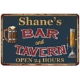 thumbnail image 1 of Shane's Green Bar & Tavern Rustic Sign 12 x 18 Matte Finish Metal 112180047186, 1 of 1