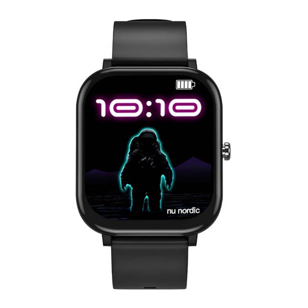 Reloj Smartwatch NU NORDIC 00019 HOMBRE negro 25 mm