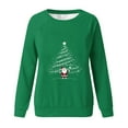 thumbnail image 4 of cocolona Womens Christmas Sweatshirts Crewneck Long Sleeve Graphic Shirts Fall Winter Casual Loose Pullover Tops, 4 of 5