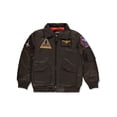 thumbnail image 3 of Top Gun Boys' Hero Flight Jacket - brown, 8 (Big Boys), 3 of 6