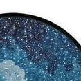 thumbnail image 4 of 36.2 Inch Round Floor Mat Winter Fairyland Scene Carpet Decor Rug for Living Room Bedroom, 4 of 6