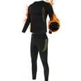 thumbnail image 2 of Sous-vêtements Thermiques pour Hommes Costume Respirant Entraînement Physique Ski Course Randonnée, 2 of 6