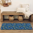 thumbnail image 4 of Cartoon Construction Vehicles Traffic Signs Bathroom Rugs Mat,Non Slip Microfiber Bathroom Rug,Rubber Backing,Soft Bathroom Mats for Bathroom Floor,Tub and Shower,47x17in(120x43cm), 4 of 5