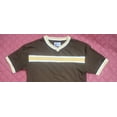 thumbnail image 3 of Men V-Neck T Shirts Design For Walmart Casual Wear T-Shirt Short Sleeve Fitted V-neck Tees for Menswear Brown Color T-Shirt, 3 of 3