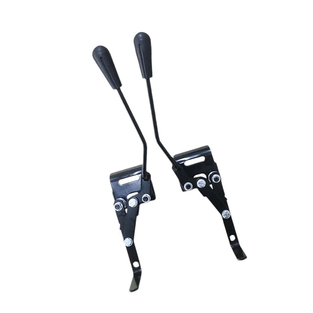 BELOVING Wheelchair Brake Accessories Stable Simple Installation Wheelchair Handbrake for 25mm pipe