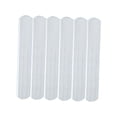 thumbnail image 4 of Mobutofu 6Set Weighted Steel Plate for Fitness Equipment Silver Rectangular Shape, 4 of 8