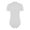 White, variant on iiniim Men's Short Sleeve T Shirt Romper Press Button Crotch Leotard Bodysuit Nightwear