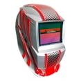 thumbnail image 3 of Careta Electrónica Soldar Automática Gris Con Rojo, 3 of 4