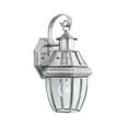 thumbnail image 2 of Elk Home 7-Inch Wide Outdoor Heritage Wall Sconce, Brushed Nickel, 2 of 6