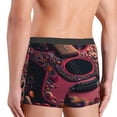 thumbnail image 4 of Rateoe Romantic Heart Guitar Mens Boxer Briefs Poly Spandex Performance Boxer Briefs Underwear Hem Boxer Briefs - Large, 4 of 8