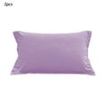 thumbnail image 2 of 2-Pack Velvet Touch Pillowcases for Hair Care and Skin Protection, Soft Microfiber Bedding Set with Wrinkle Control, Vegan-Friendly Sleep Accessories for Home Use, 2 of 6