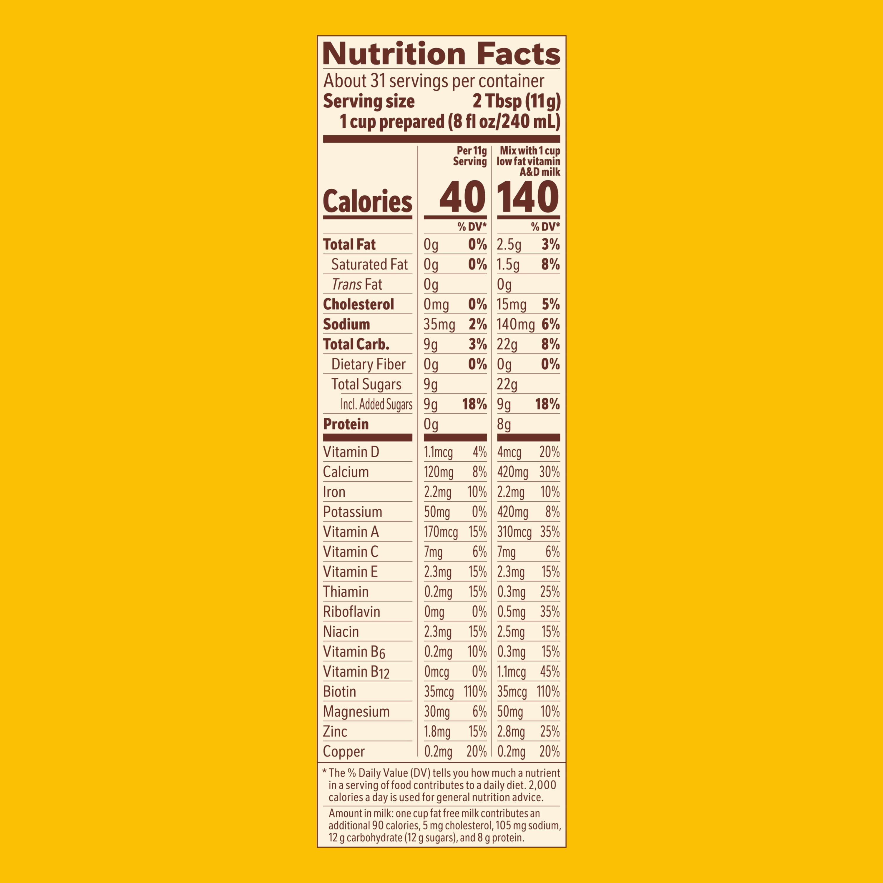 OVALTINE Classic Malt Milk Mix 12 oz. Canister