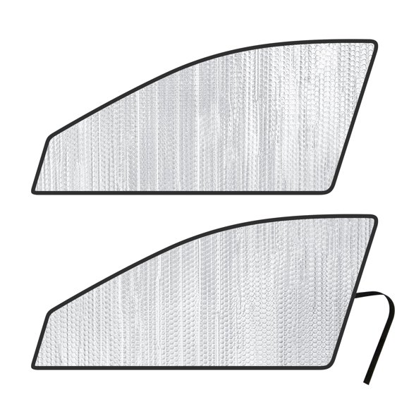Side Window Front Seat Reflective Sunshade Custom Fit for 2014 2015 2016 2017 2018 2019 2020 2021 Nissan NV200, S, SV Compact Cargo Minivan Van, UV Reflector Sun Protection Accessories (Set of 2)
