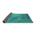 thumbnail image 2 of Ahgly Company Indoor Rectangle Oriental Turquoise Blue Industrial Area Rugs, 6' x 9', 2 of 4