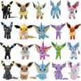 thumbnail image 2 of Peluche de Eevee de 32 estilos, Pokémon Eeveelution, Umbreon, Vaporeon, Jolteon, Flareon, Espeon, Leafeon, muñeco de peluche de dibujos animados, 2 of 5