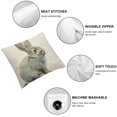 thumbnail image 4 of COMIO  Easter Decor Easter Bunny Pillow Covers Spring Decor Easter Rabbit Pillow Chusion Covers&nbsp;2pc, 4 of 6